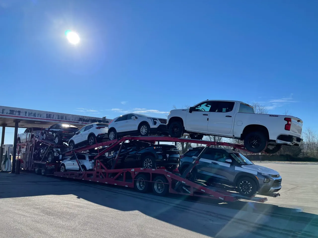 Vehicle shipping